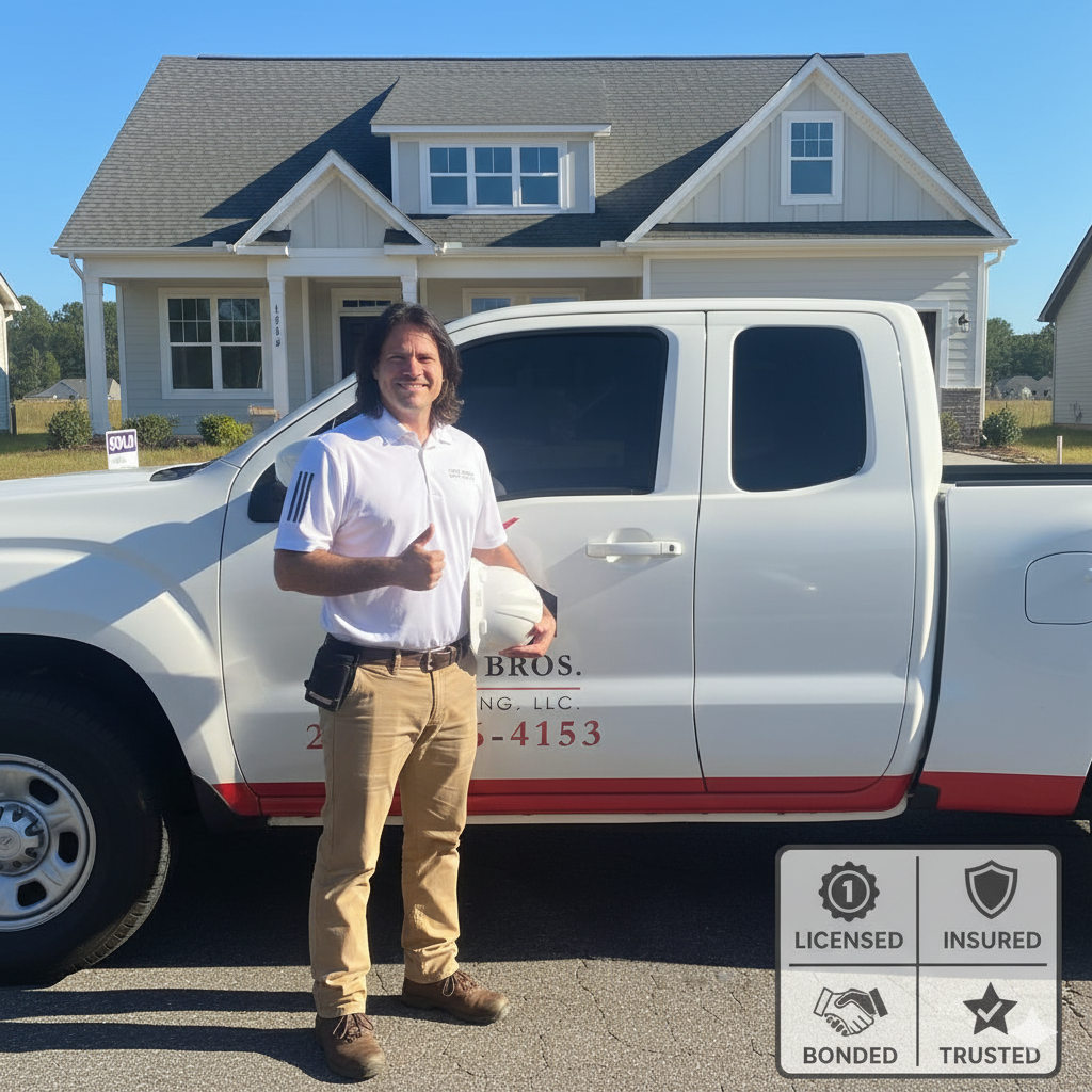 Tommy from Curtis Bros, a licensed, bonded and insured Construction Company in the Outer Banks.