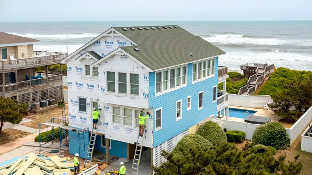 duck nc siding installation