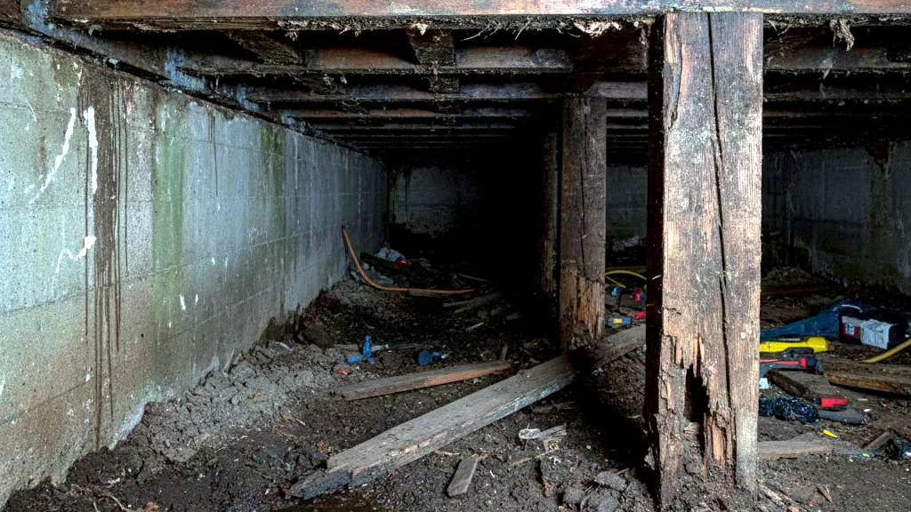deck framing wood rot outer banks