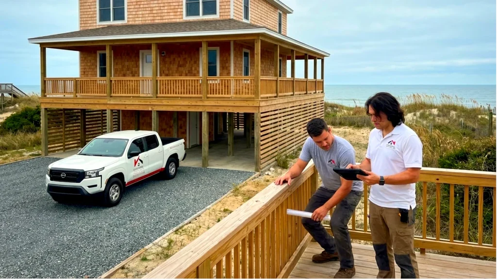 Licensed Outer Banks general contractor completing inspection-ready residential offering outer banks construction services, based in Nags Head, NC
