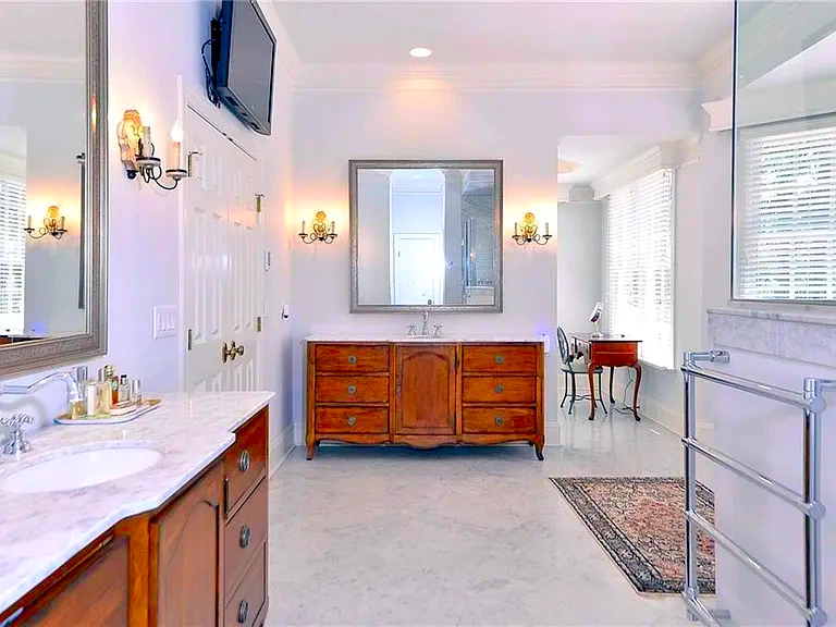 Custom bathroom remodeling with vanity, tile, lighting, and finished bath layout for a Moseley, VA home